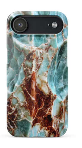 Bronzed Aqua Marble